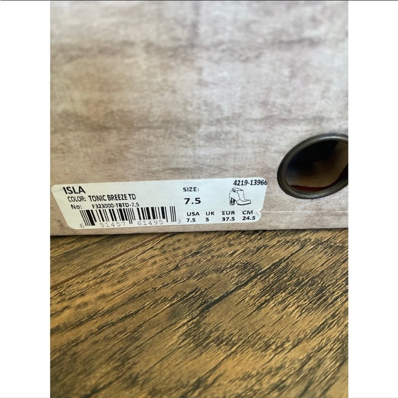 BED STU Women's Isla Heeled Booties in Grey Tonic Breeze (7.5/EU37.5) - Picture 6 of 8